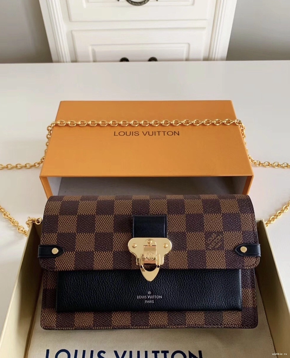 WIS LOUIS VAVIN WALLET CHAIN VUITTON 0804